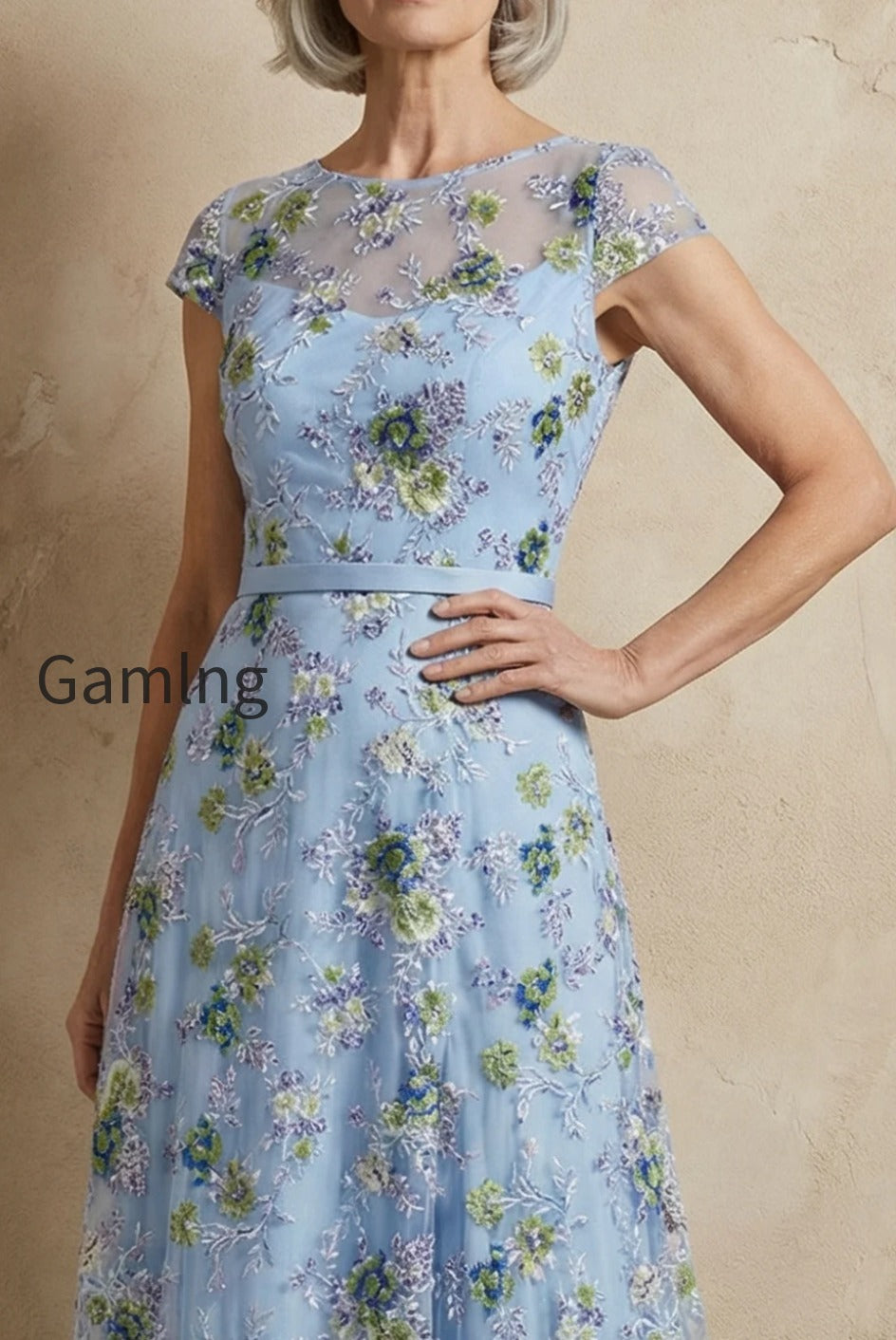 blue-floral-round-neck-appliqued-a-line-long-mother-of-the-bride-dress