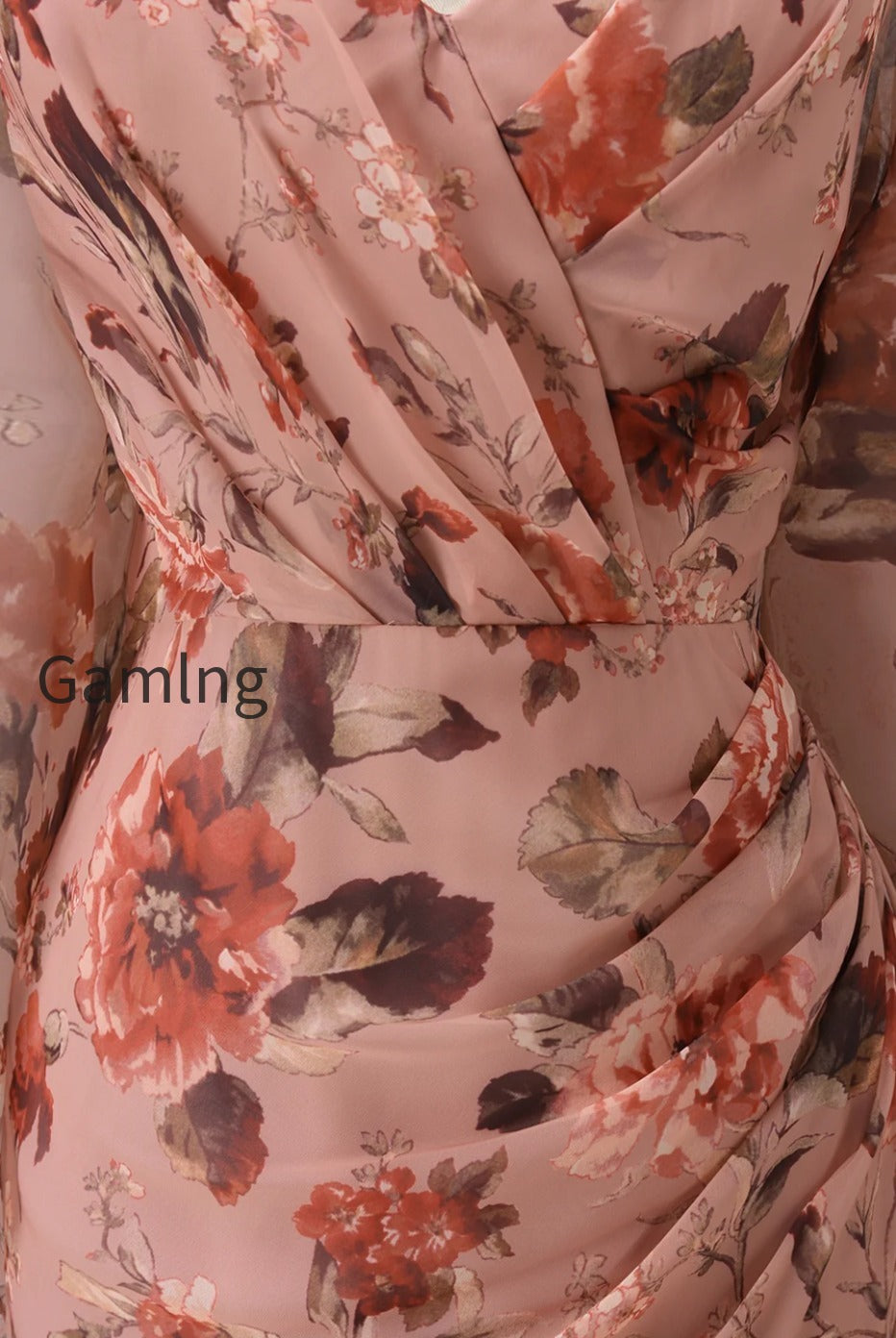 floral-dusty-rose-chiffon-v-neck-sheath-long-mother-of-the-bride-dress-with-pockets
