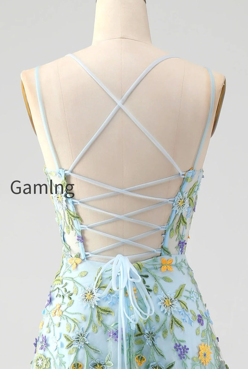 blue-flower-a-line-spaghetti-straps-corset-embroidered-prom-dress-with-slit