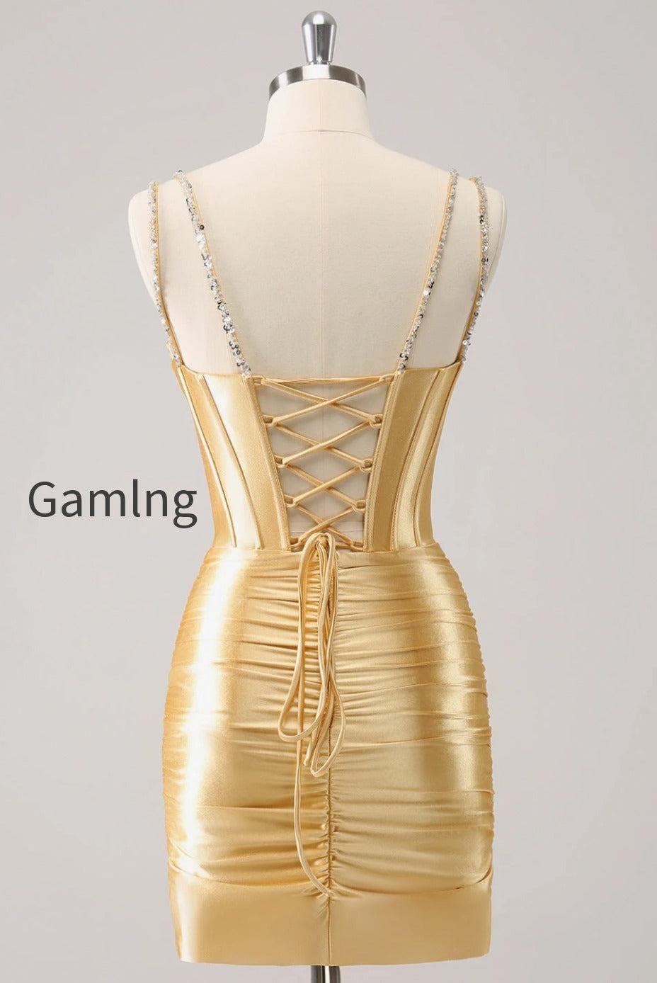 golden-spaghetti-straps-bodycon-homecoming-dress-with-sequins