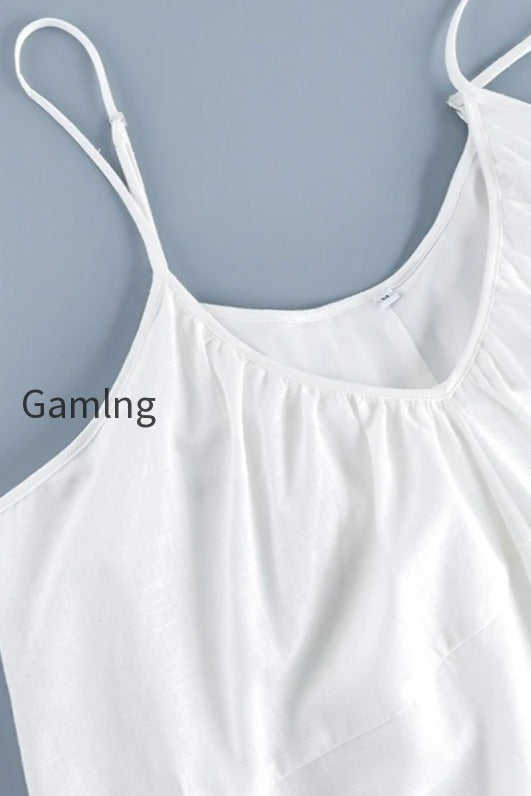 v-neck-loose-a-line-vacation-mini-dress