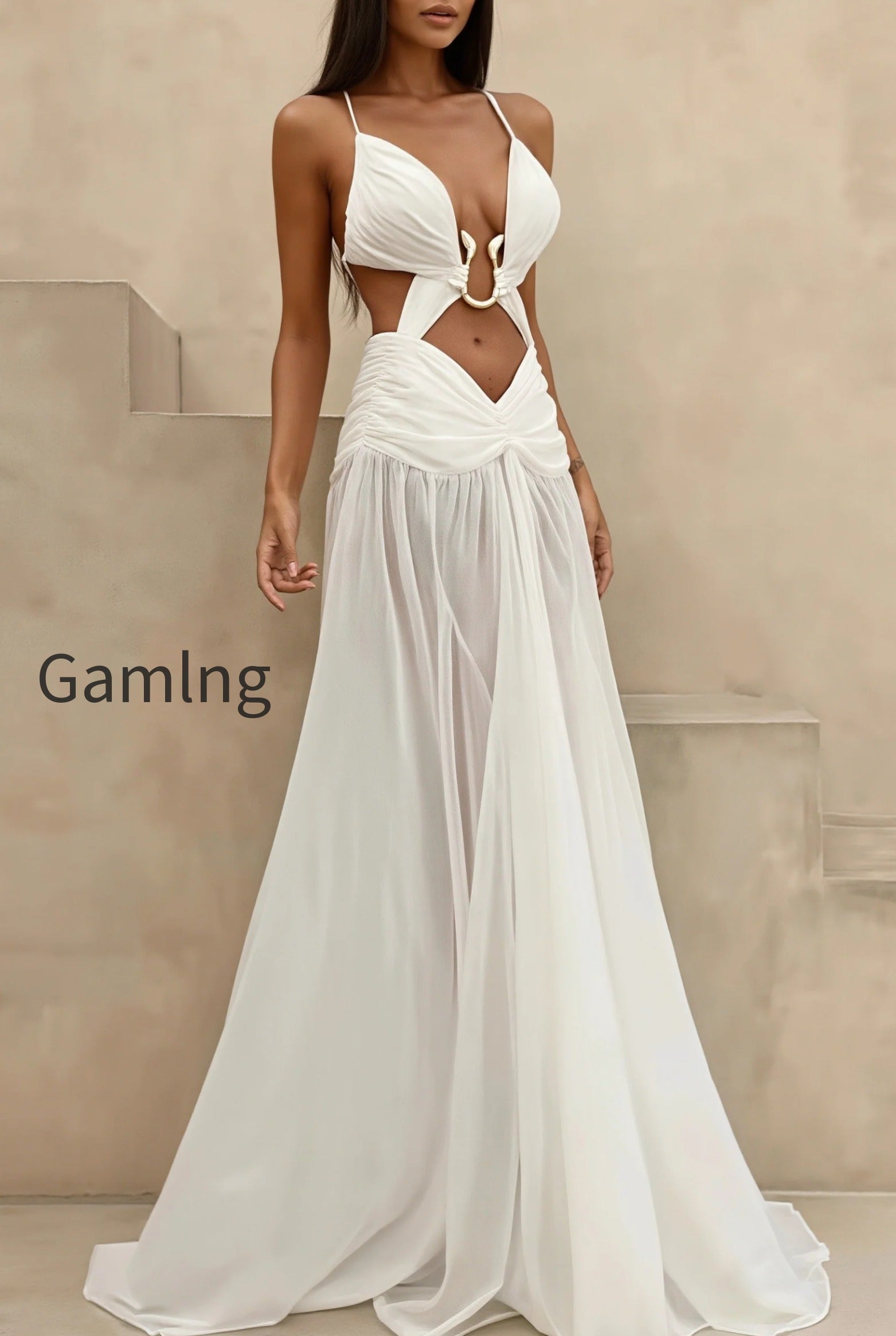 cutout-metal-decor-backless-maxi-dress