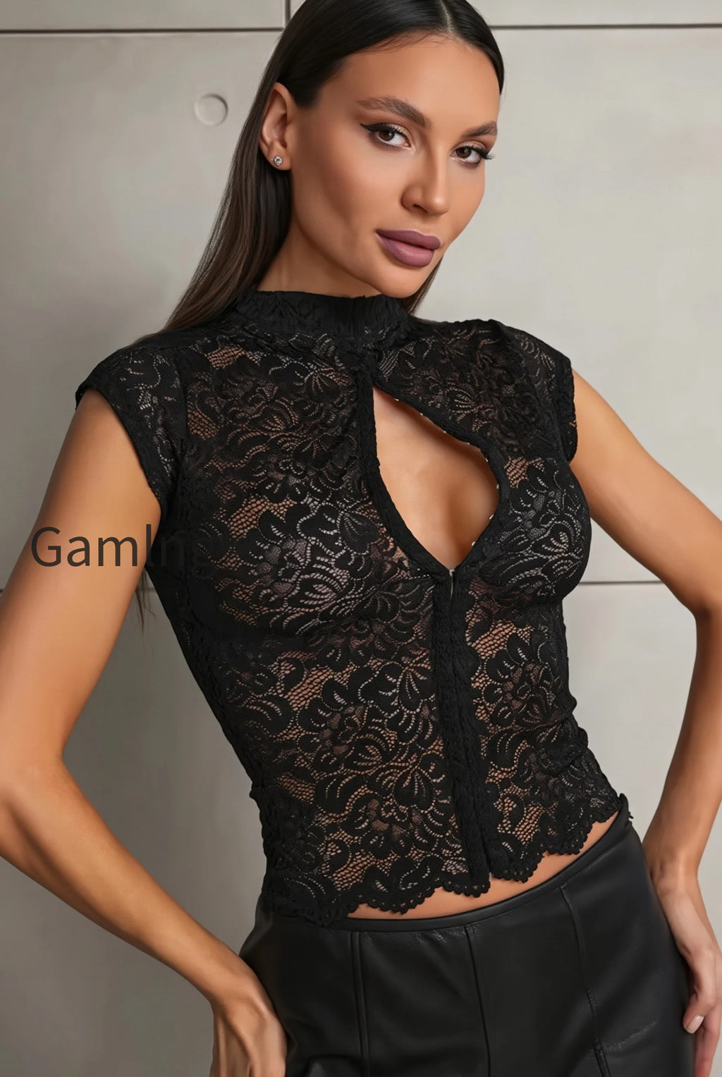 lace-cutout-button-front-tank-top