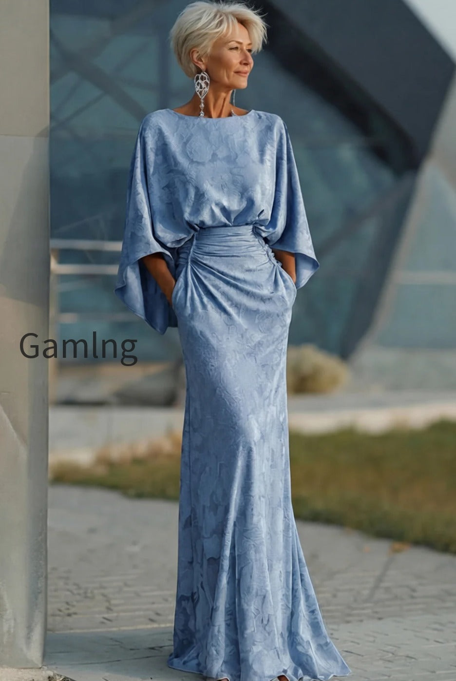 floral-dusty-blue-sheath-boat-neck-pockets-long-mother-of-the-bride-dress-with-sleeves