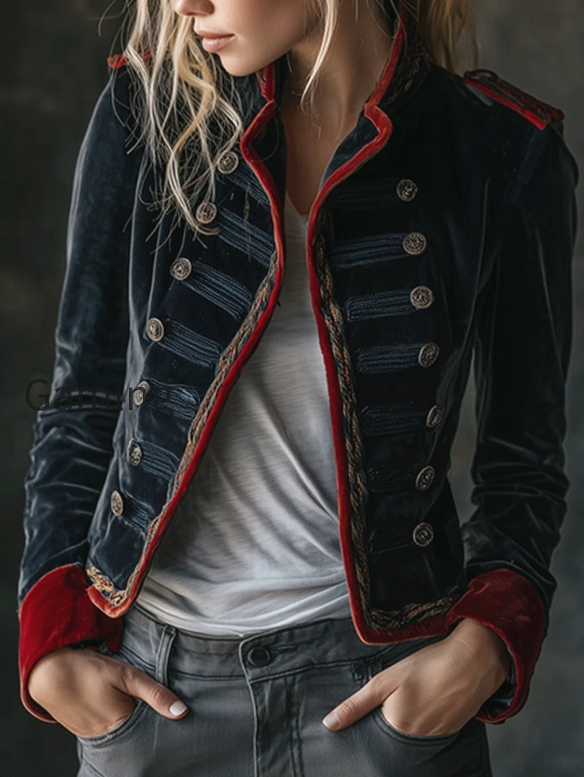 retro-chic-velvet-military-style-double-breasted-jacket