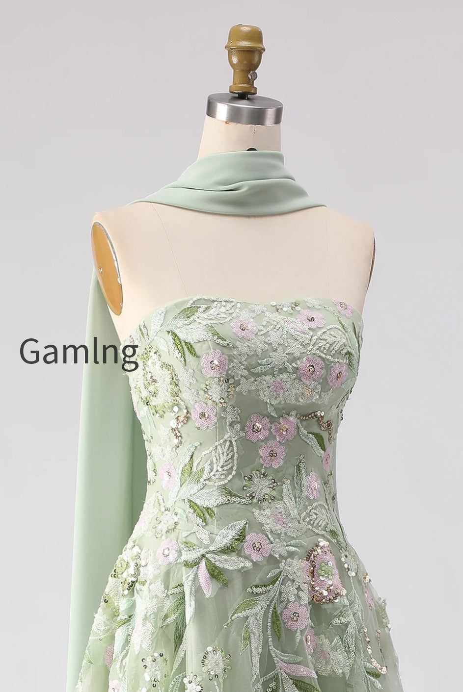 floral-dusty-sage-a-line-neck-scarf-tulle-long-prom-dress-with-appliques