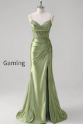 green-mermaid-applique-spaghetti-straps-corset-long-prom-dress-with-slit