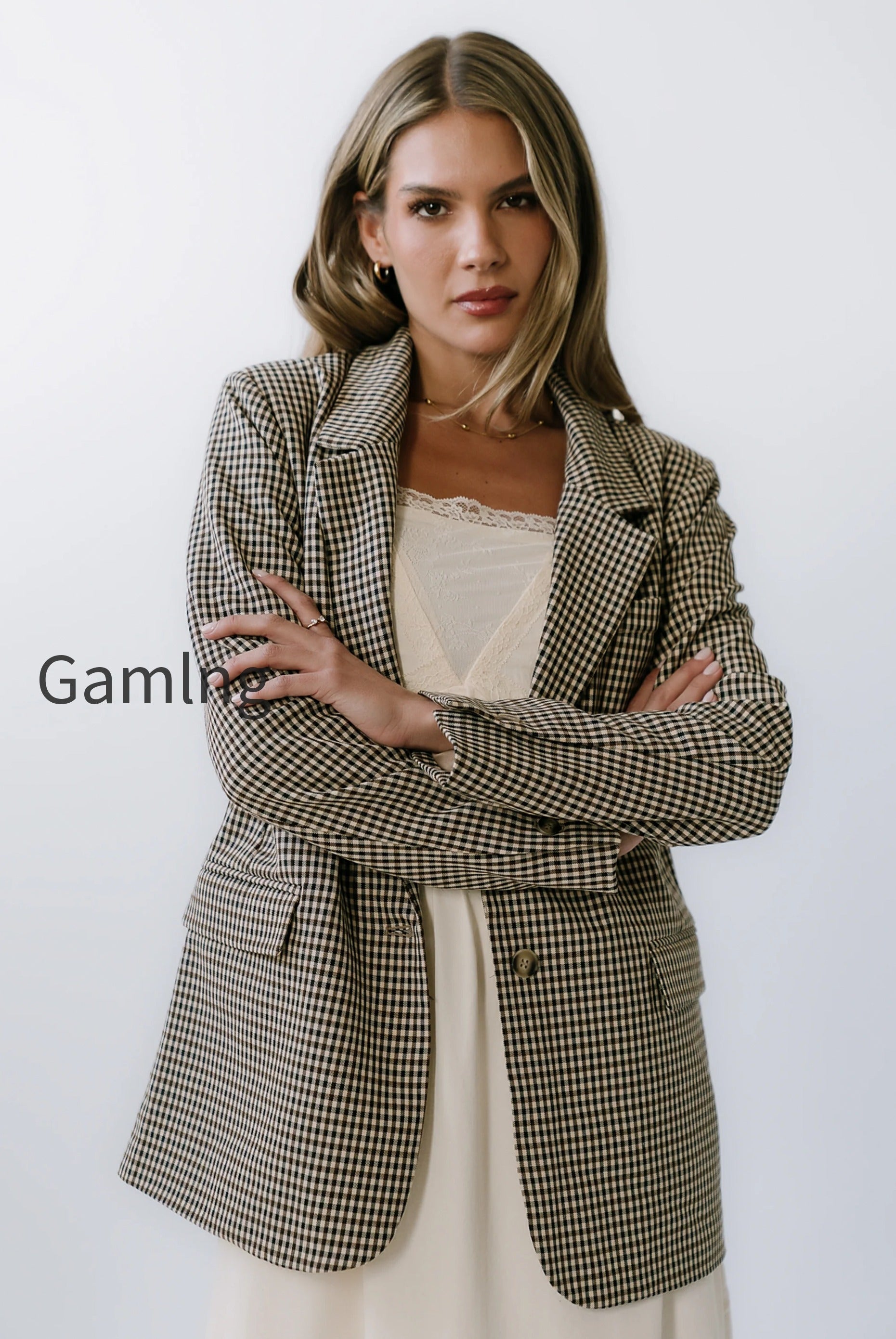 carie-gingham-blazer