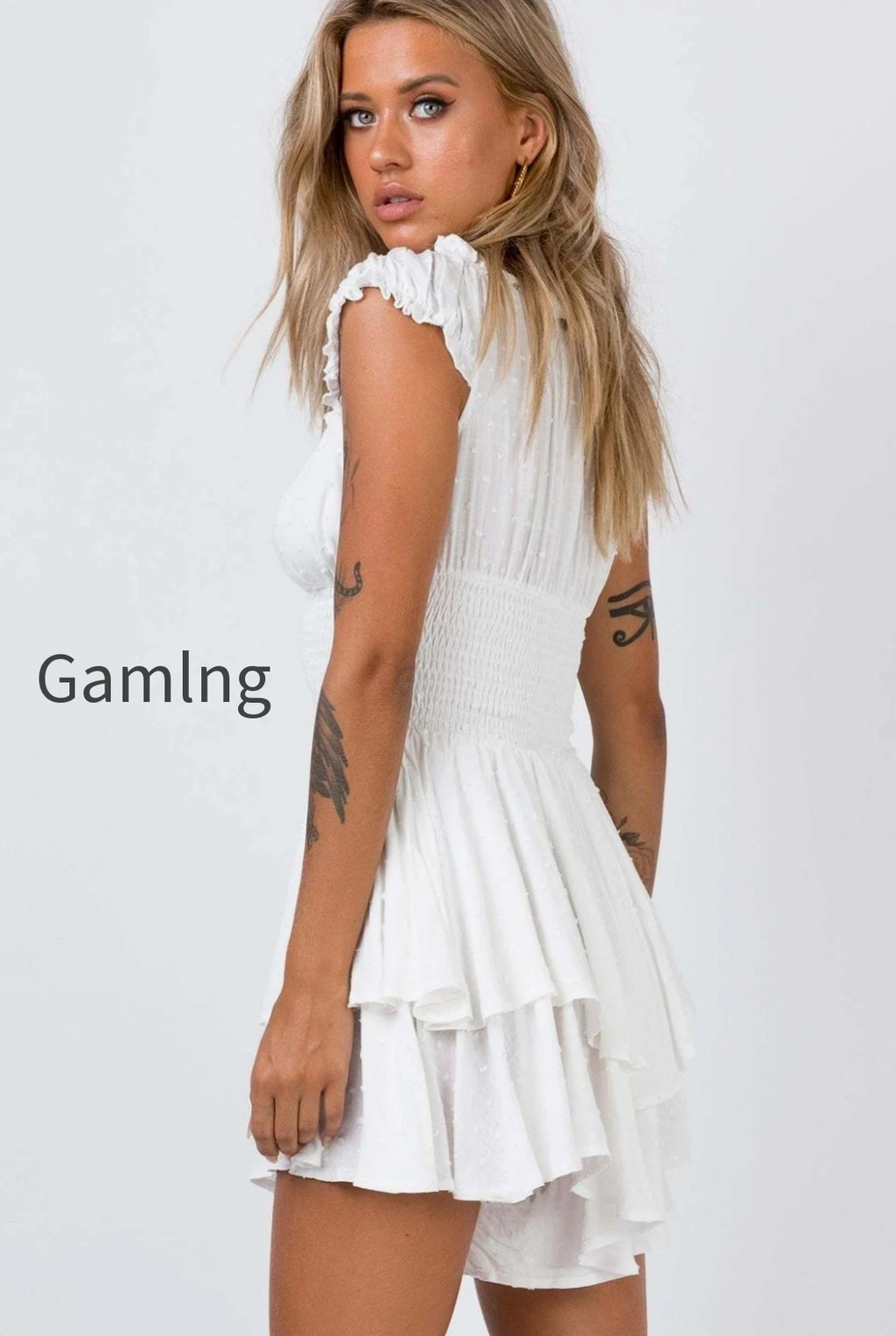 embroidered-off-shoulder-wrap-mini-dress