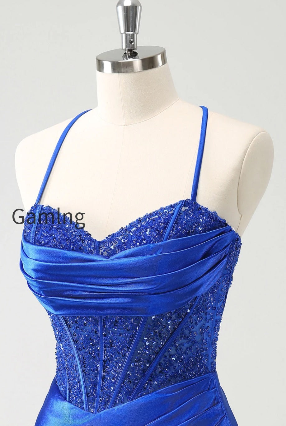 sparkly-royal-blue-corset-tight-short-homecoming-dress-with-lace-up-back