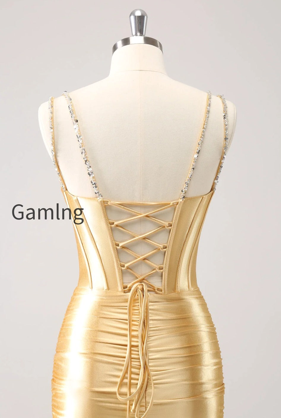 golden-spaghetti-straps-bodycon-homecoming-dress-with-sequins