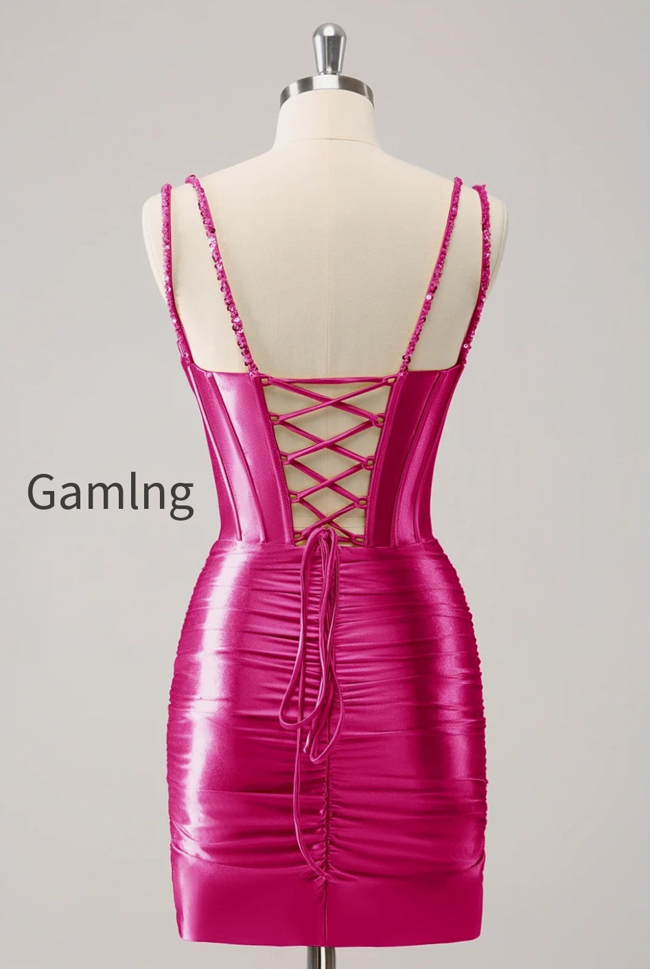 golden-spaghetti-straps-bodycon-homecoming-dress-with-sequins