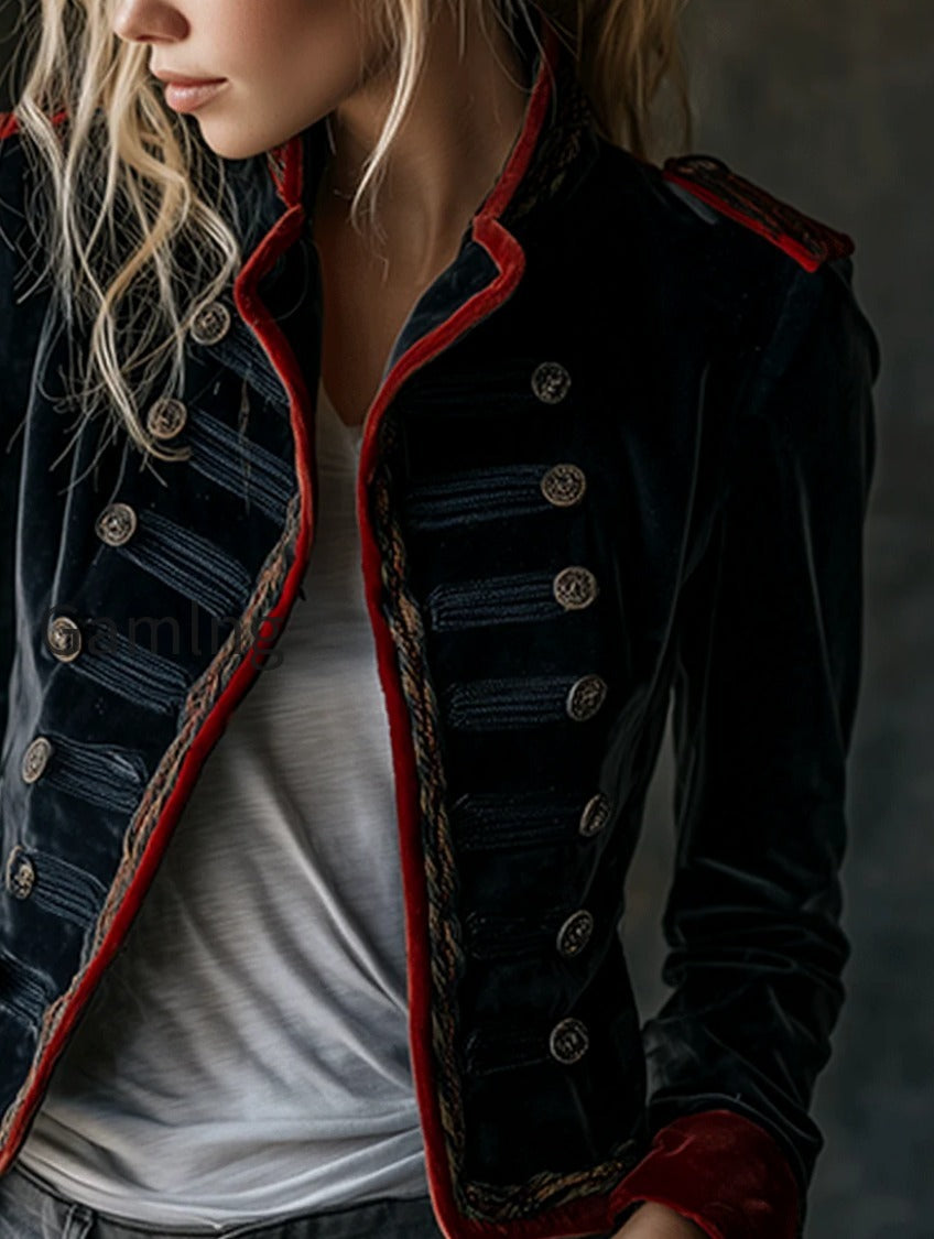 retro-chic-velvet-military-style-double-breasted-jacket
