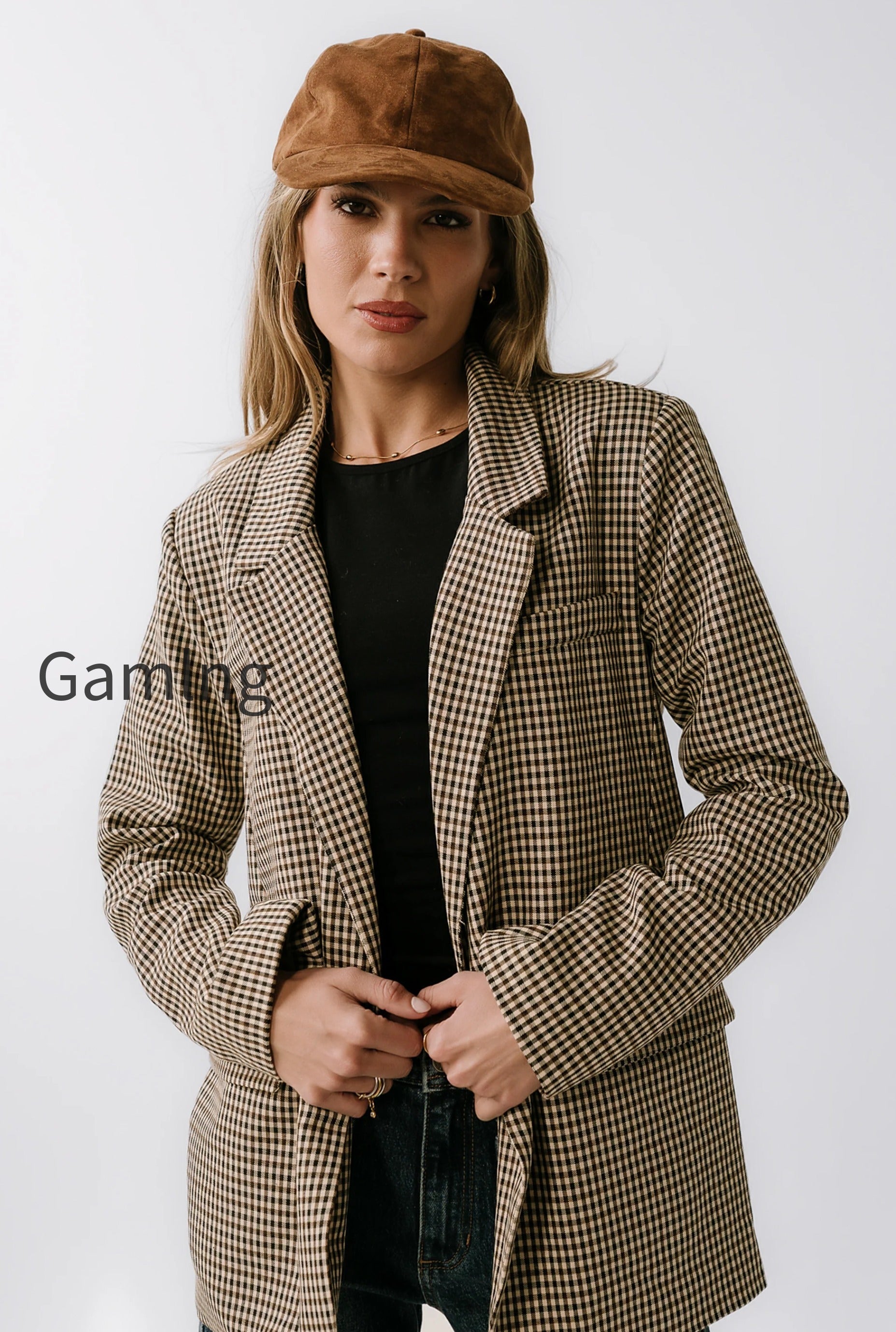 carie-gingham-blazer