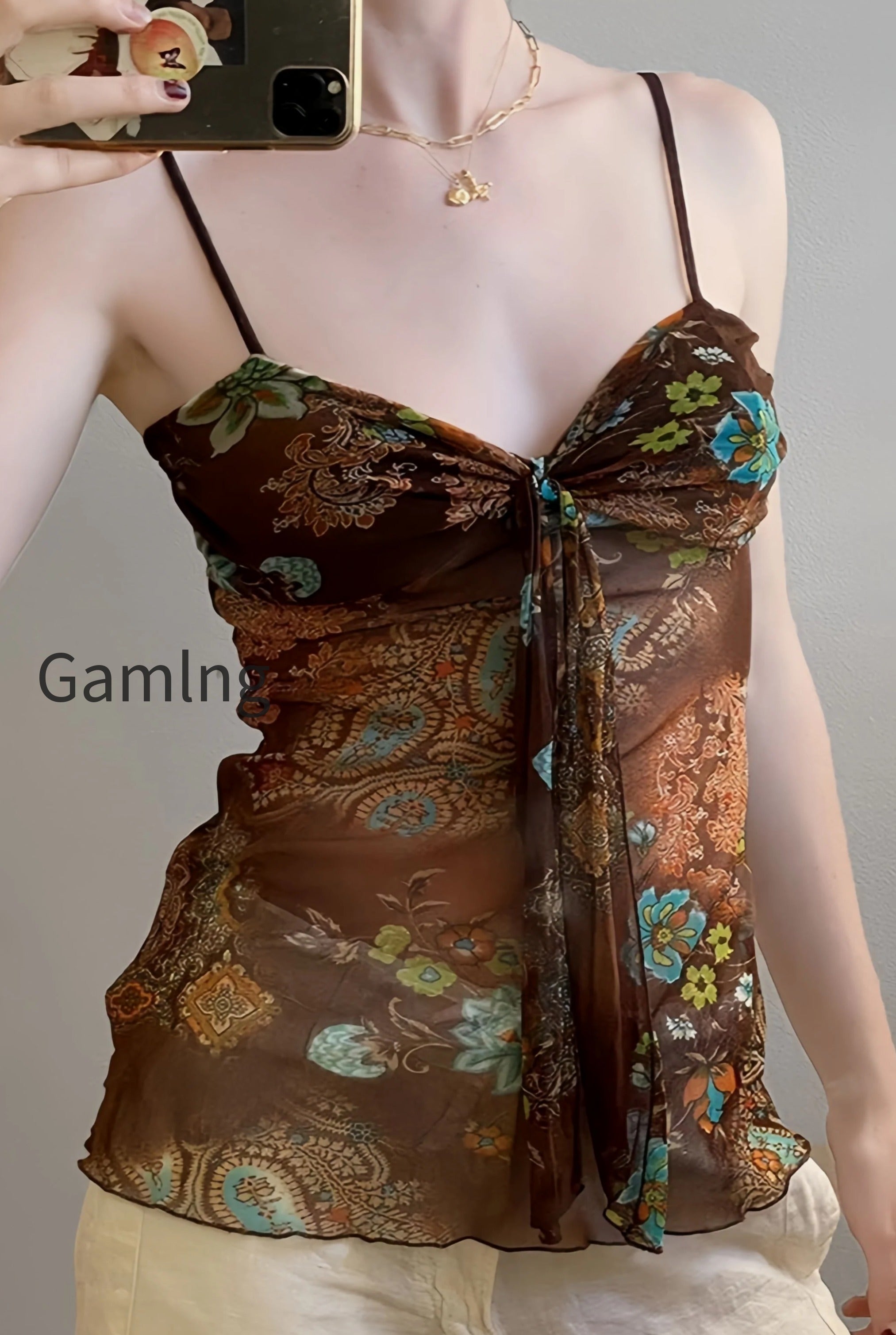 vintage-print-slim-fit-tube-top