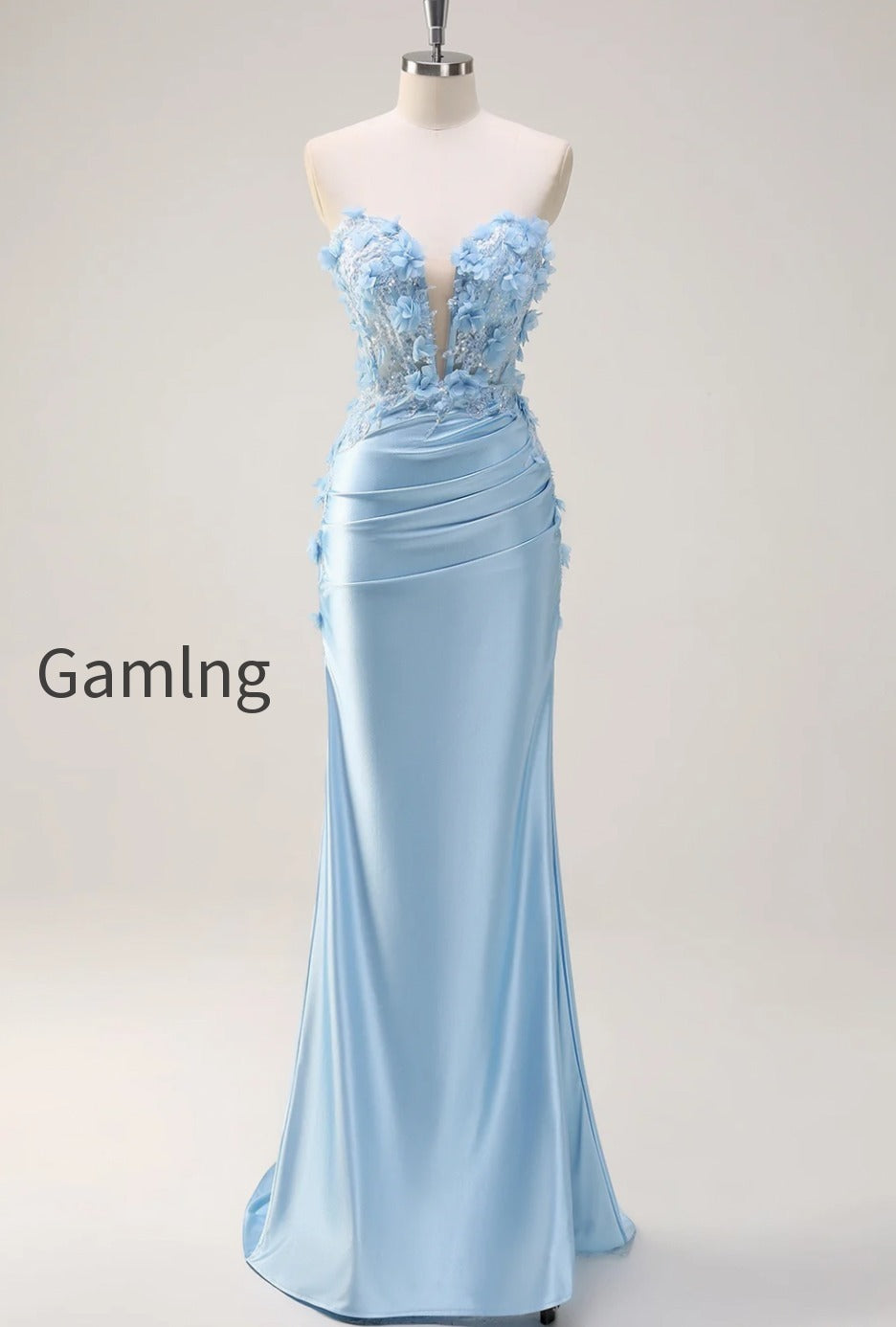 sky-blue-sheath-floral-sweetheart-long-prom-dress-with-slit
