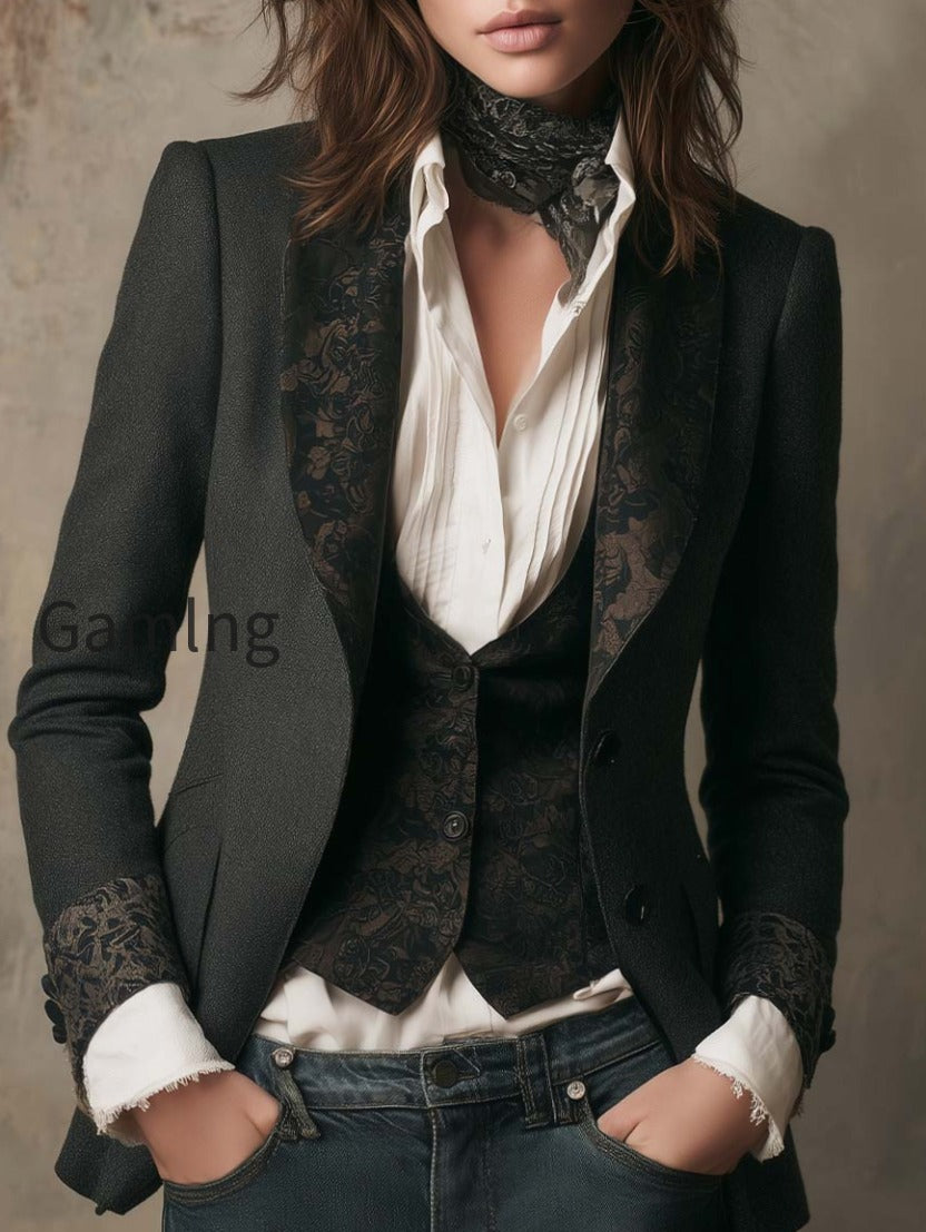 vintage-tailored-blazer-with-printed-lining