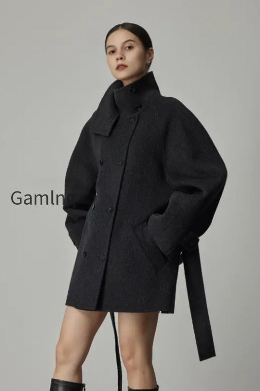oversized-wool-alpaca-stand-collar-cape-coat-with-belt