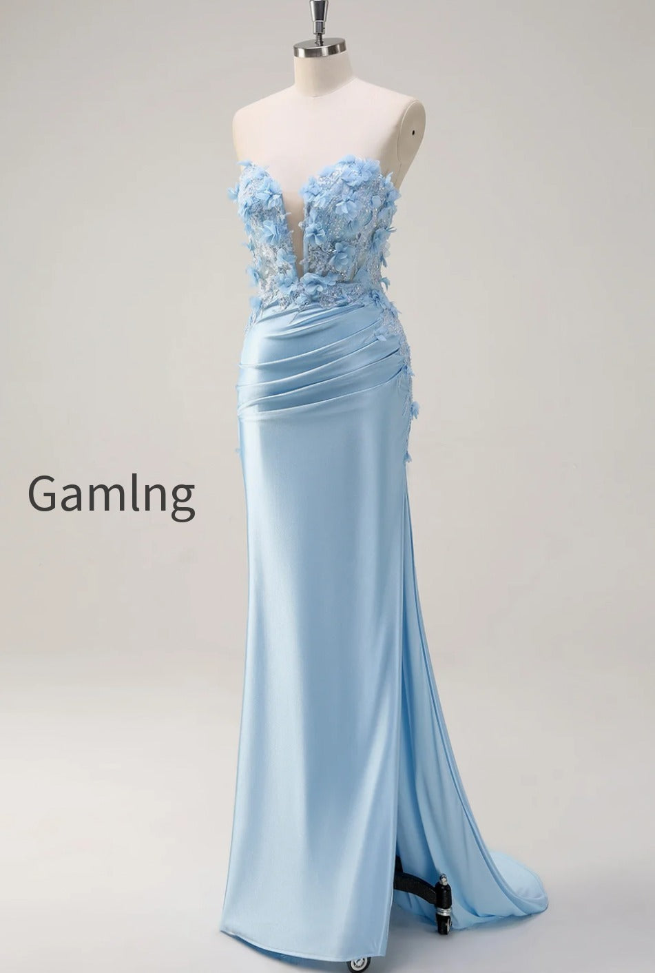sky-blue-sheath-floral-sweetheart-long-prom-dress-with-slit