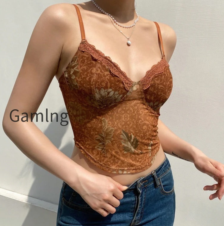 vintage-lace-maple-print-cami-top