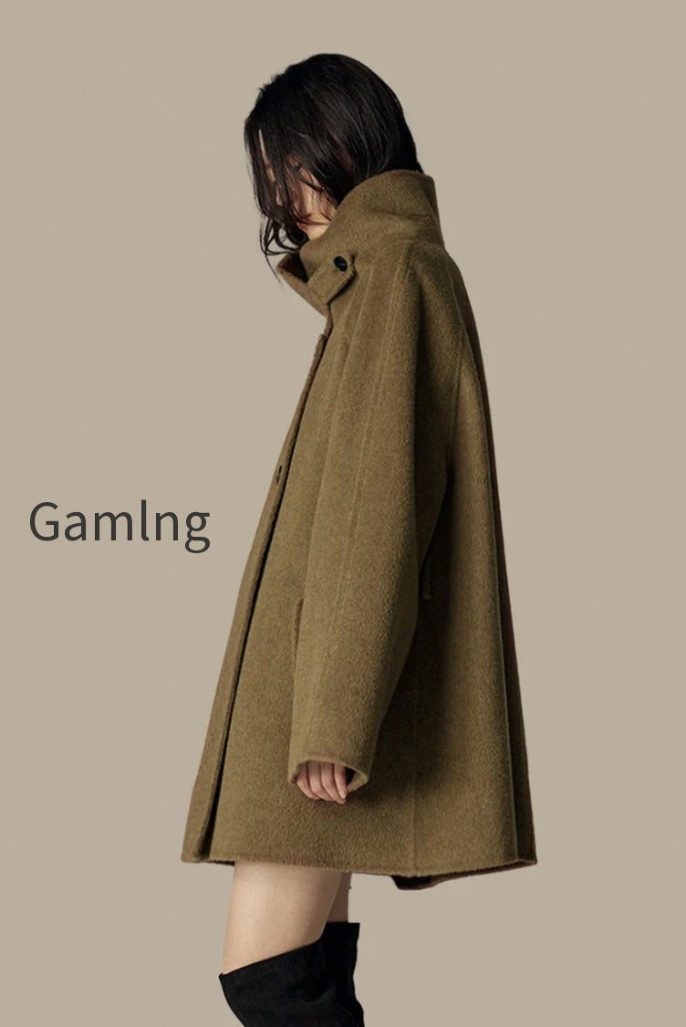 oversized-wool-alpaca-stand-collar-cape-coat-with-belt