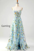 blue-flower-a-line-spaghetti-straps-corset-embroidered-prom-dress-with-slit