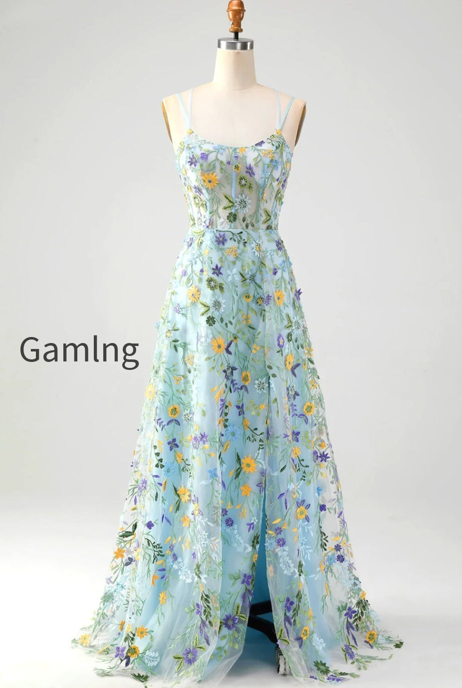blue-flower-a-line-spaghetti-straps-corset-embroidered-prom-dress-with-slit