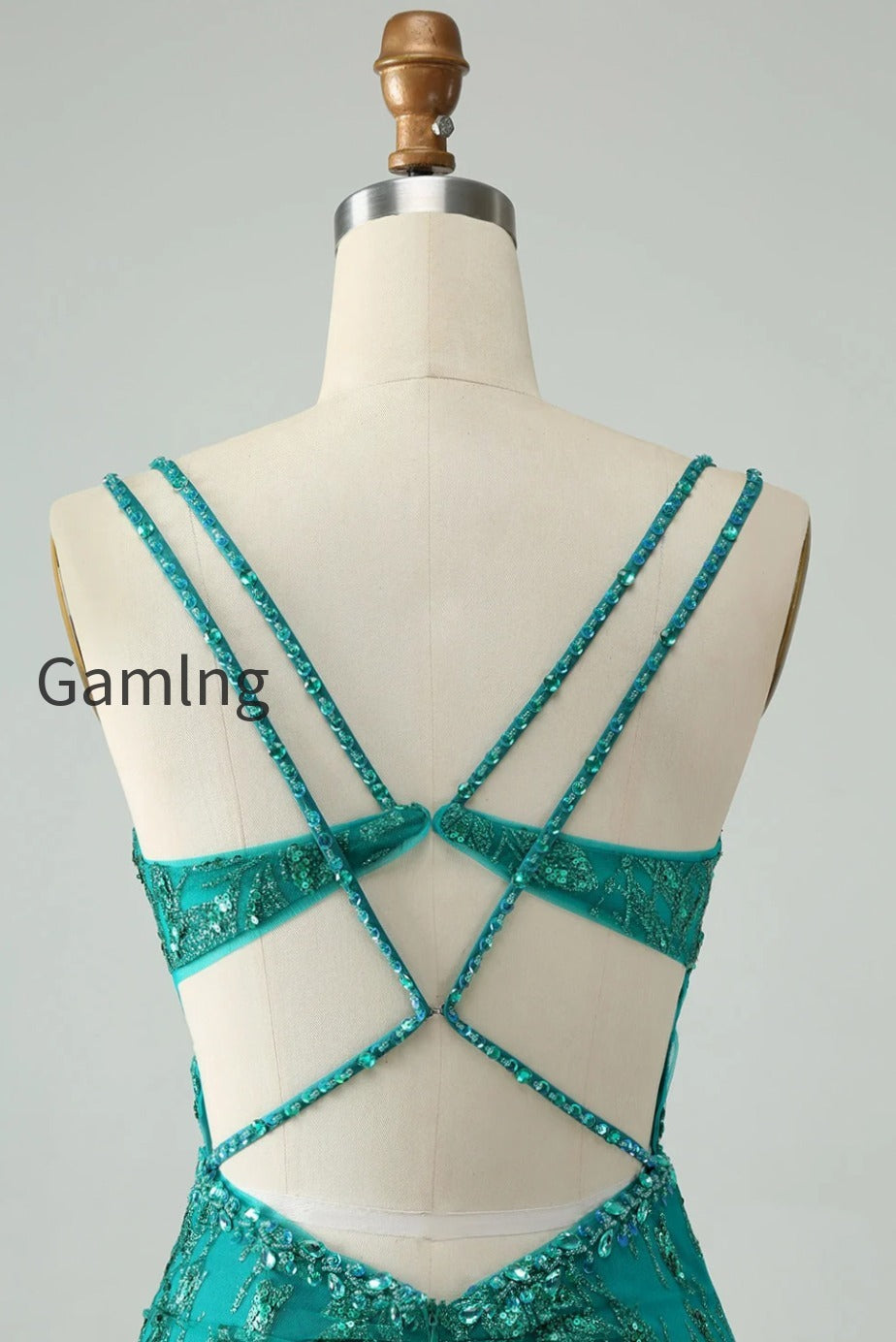 sparkly-dark-green-bodycon-corset-short-homecoming-dress-with-sequins