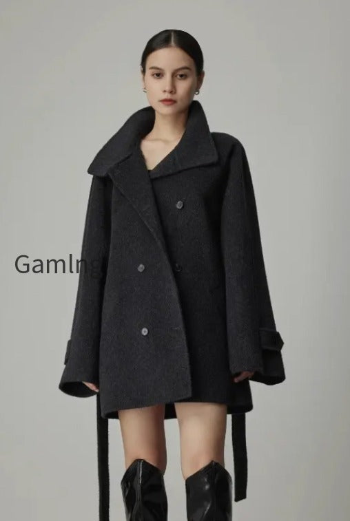 oversized-wool-alpaca-stand-collar-cape-coat-with-belt