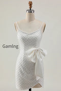 sparkly-white-pearls-short-tight-homecoming-dress