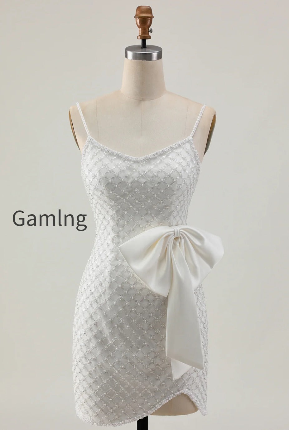 sparkly-white-pearls-short-tight-homecoming-dress