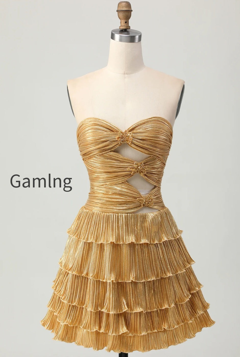 sparkly-golden-floral-metallic-sweetheart-short-homecoming-dress-with-pleated